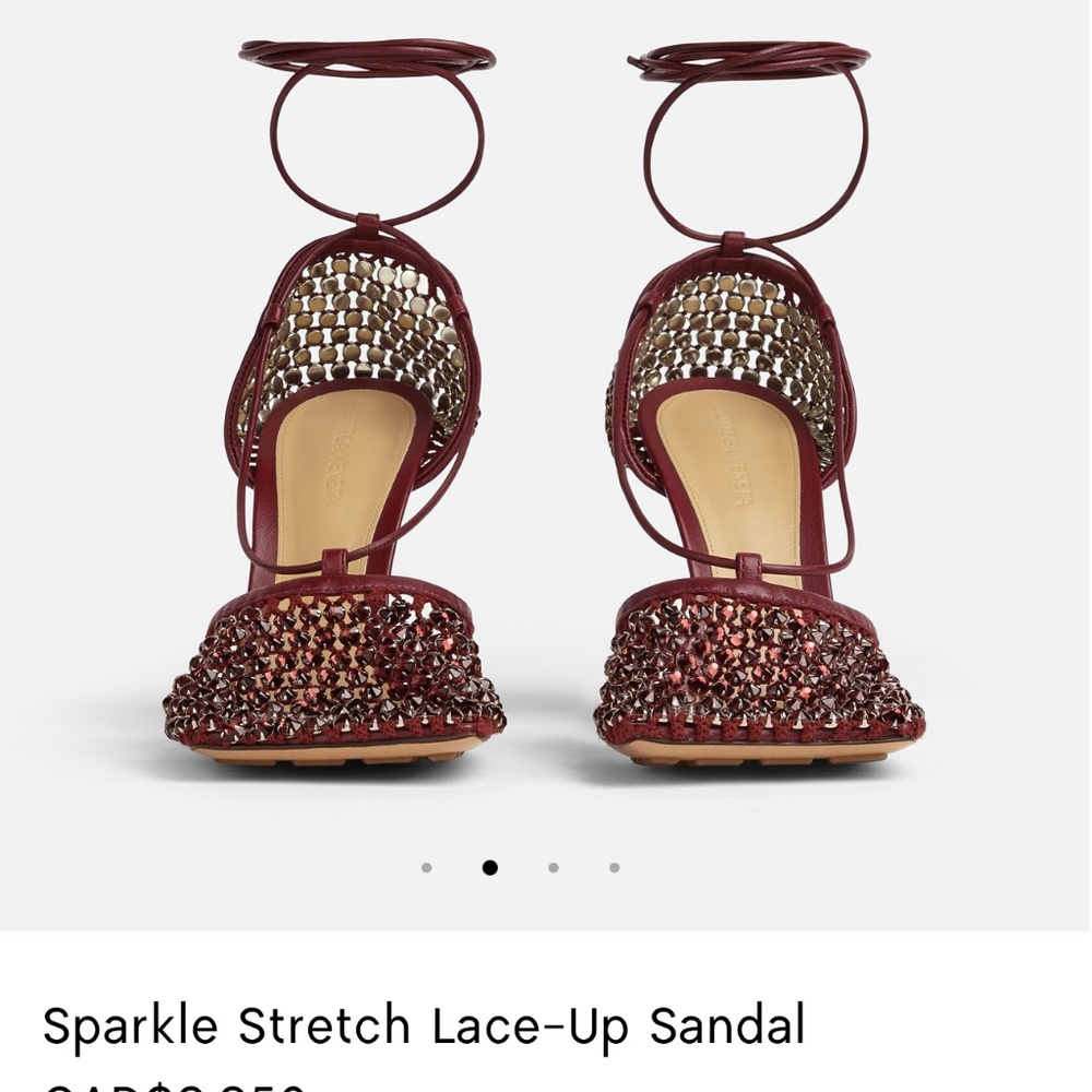 Bottega Veneta Crystal Shoes